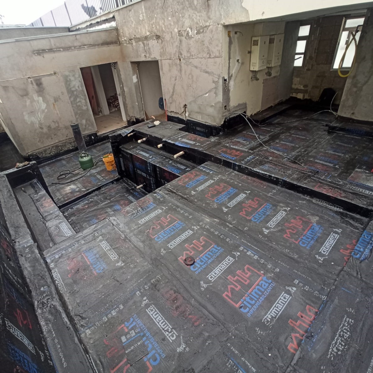 3 - Impermeabilização concluída