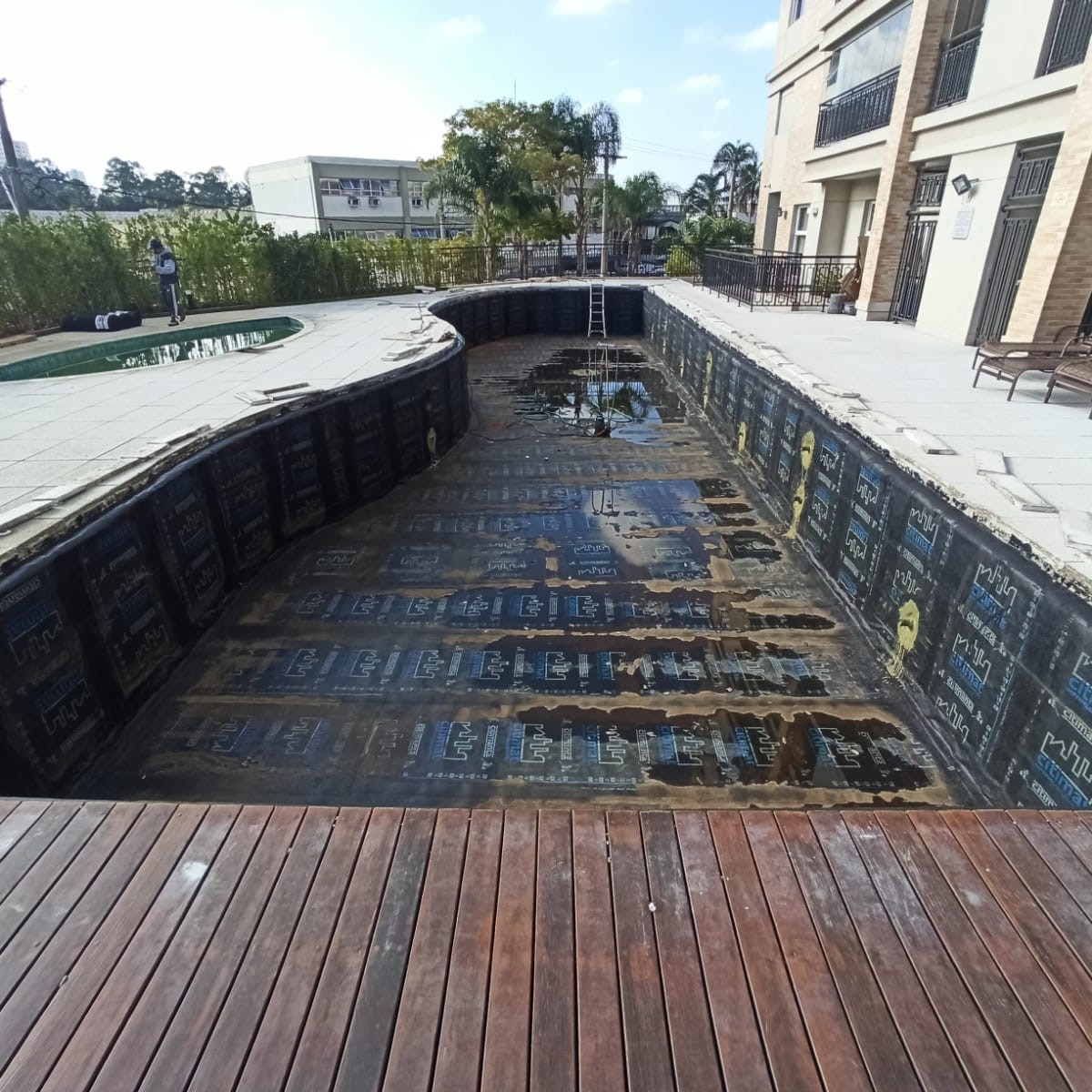 3 Impermeabilização concluída e testada