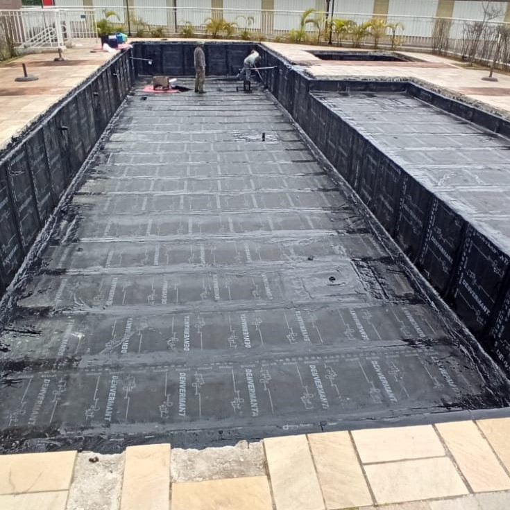 7 - Impermeabilização concluída