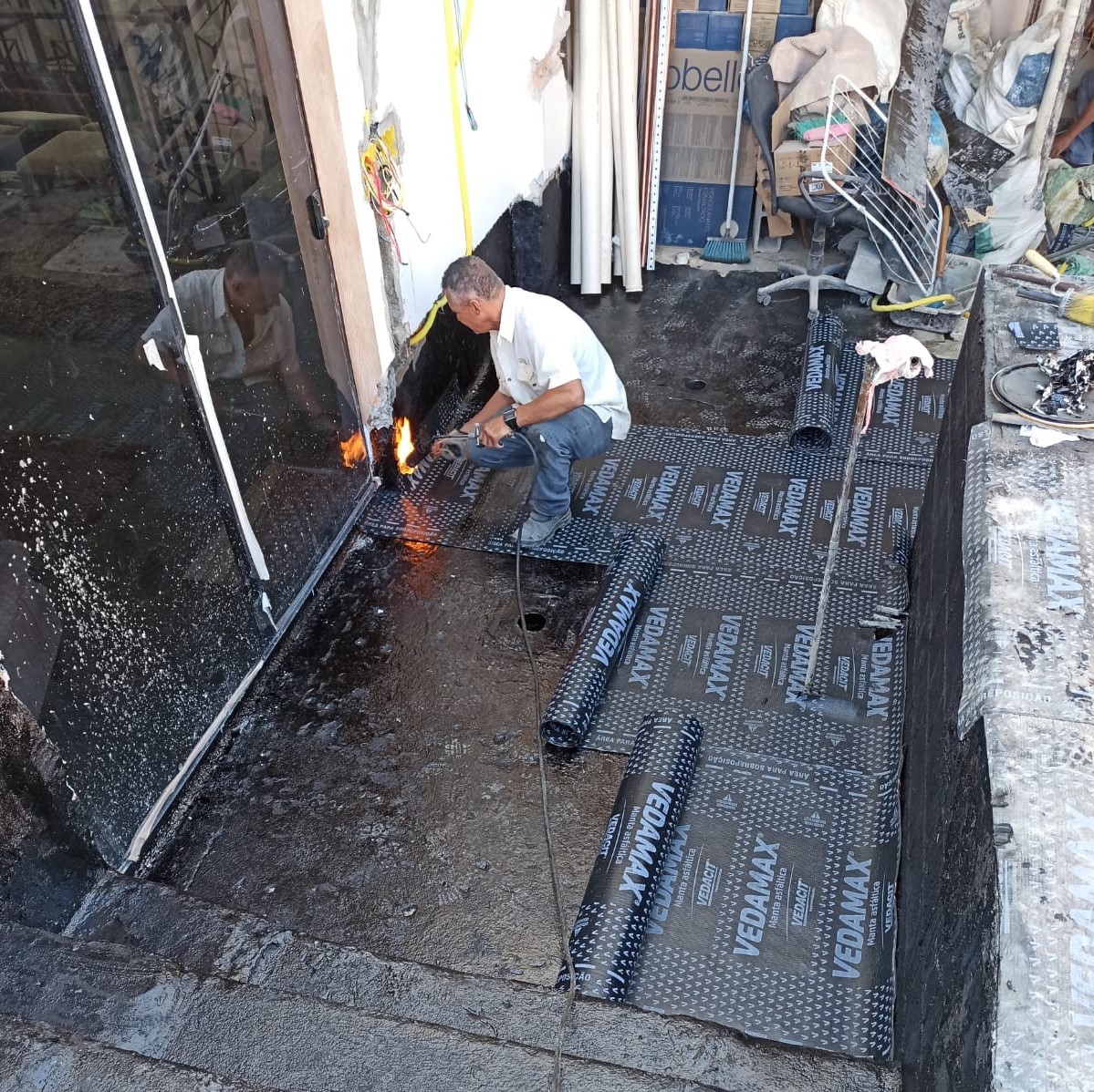 Impermeabilização de laje e piscina de cobertura 2