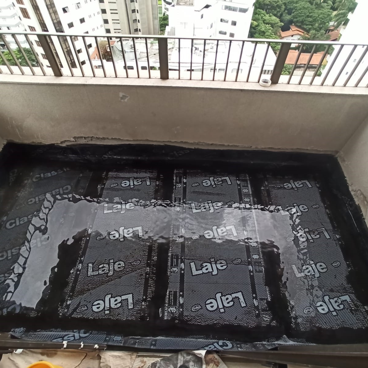 Impermeabilização terraço 1